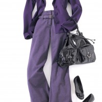 Newport News purple outfit